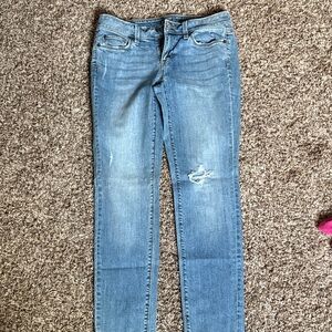Ann Taylor Light Blue Skinny Jeans